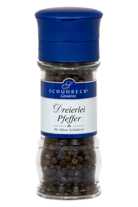 Dreierlei Pfeffer Mühle