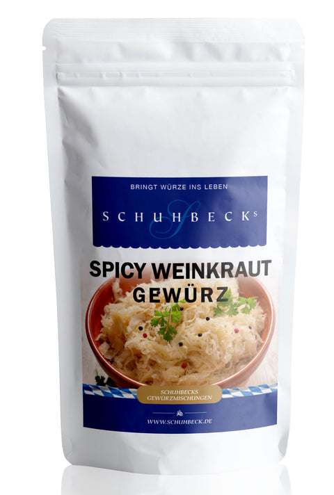 Spicy Weinkraut (Sauerkraut) Gewürz (Tüte)