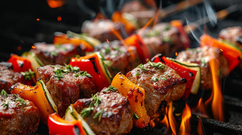 Schuhbecks Balkan-Spieße vom Grill