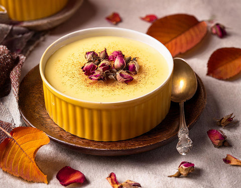 Schuhbecks Goldener Milchpudding