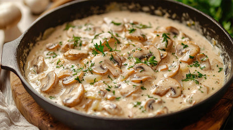 Schuhbecks Pilzrahmsauce