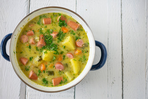 Die schnelle Bratkartoffelsuppe