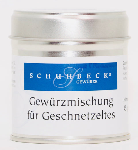 Gewürzzubereitung für Geschnetzeltes