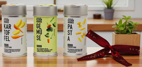 3er-Set "Veggie-Glück" (Pasta, Kartoffel, Gemüse) - Rabatt wg. kurzem MHD 02.2025