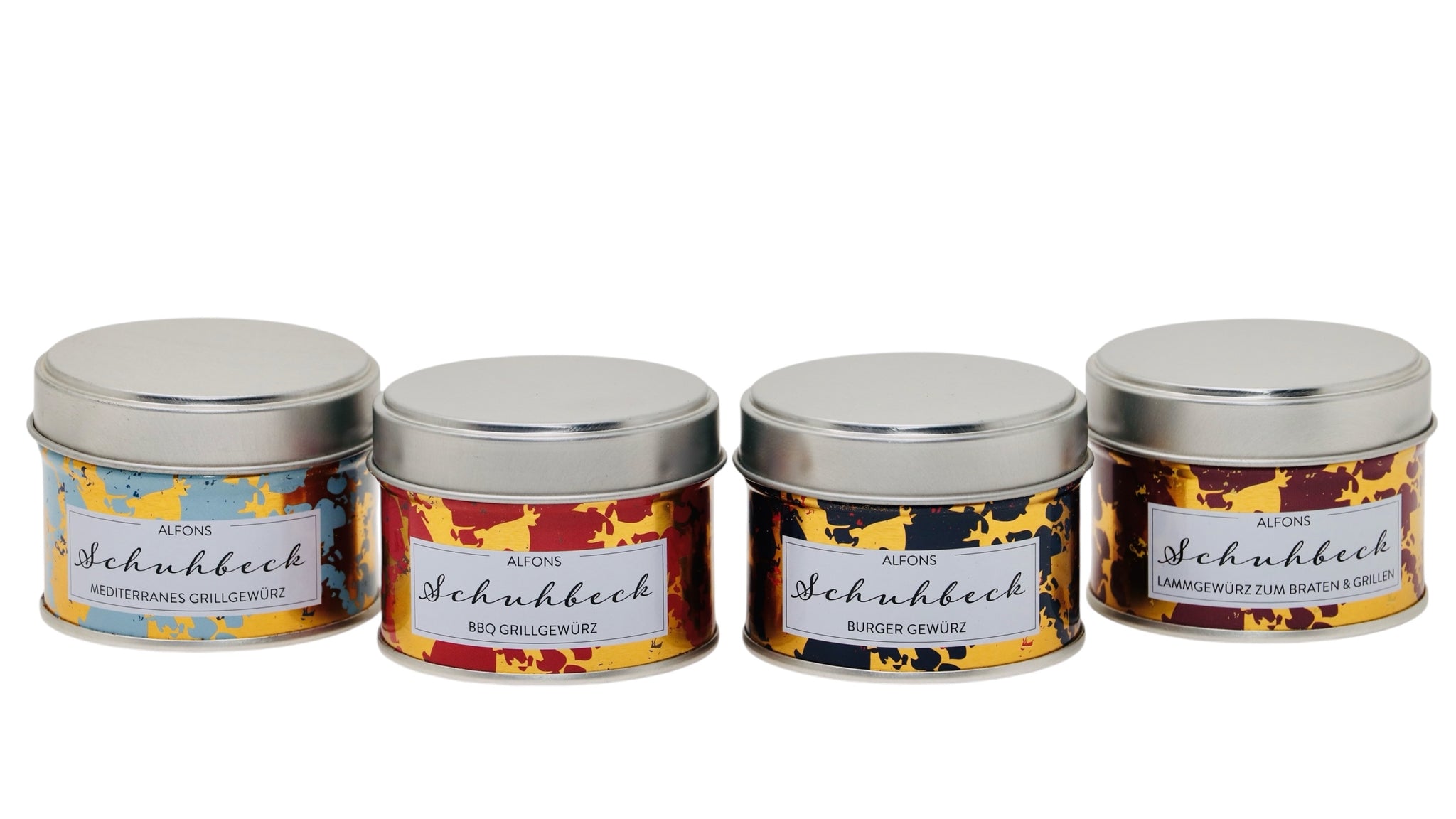 Mediterranes Grillen 4er Set