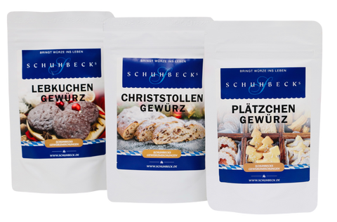 3er-Geschenk-Set "Weihnachtliches Backen"