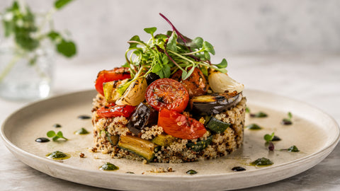 Schuhbecks Originalrezept für Quinoa-Gemüse-Salat