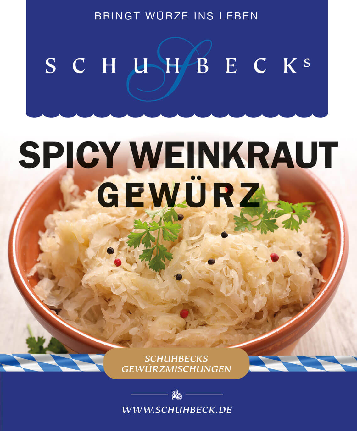 Spicy Weinkraut Gewürz (Tüte)