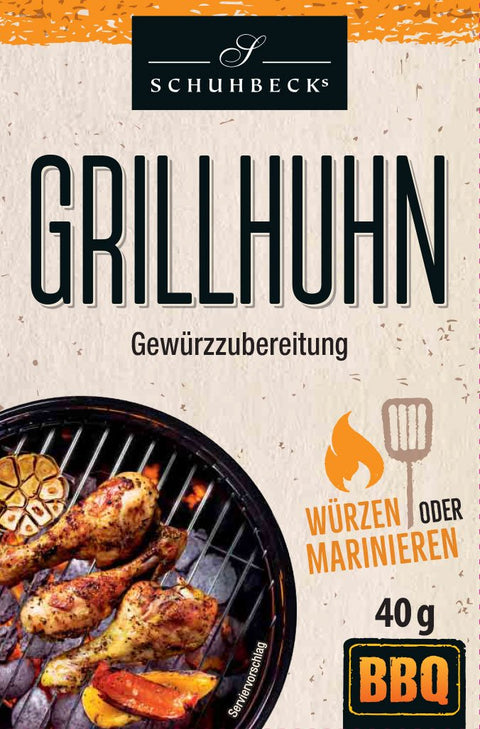 BBQ Grillhuhn-Gewürzzubereitung (Tüte)