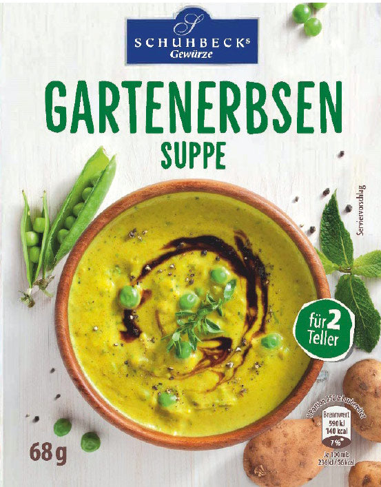 Gartenerbsen Suppe
