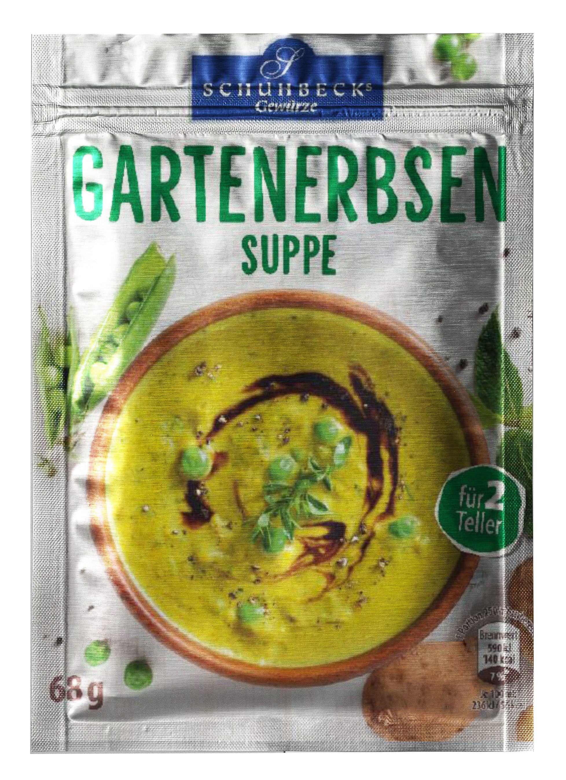 Gartenerbsen Suppe