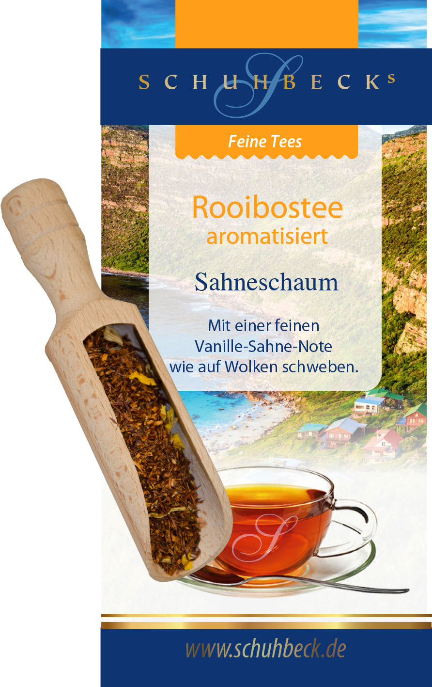Rooibostee aromatisiert - Sahneschaum